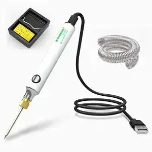 Mini-Lötkolben HANDSKIT USB Set für Bastel- und Reparaturarbeiten