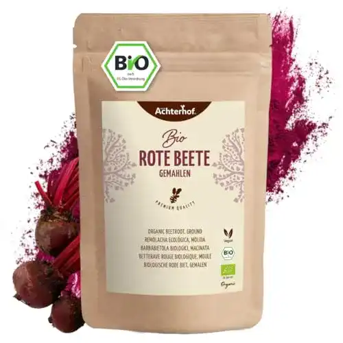 Rote Beete Pulver Bio 500g von Vom Achterhof