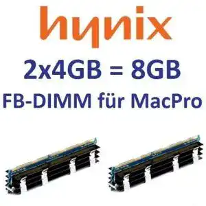 Hynix DDR2-RAM 8GB Kit 2x 4GB FB-DIMM 240 Pin für MacPro Systeme