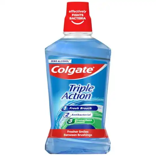 Colgate Mundspülung 500ml Triple Action für Mundpflege