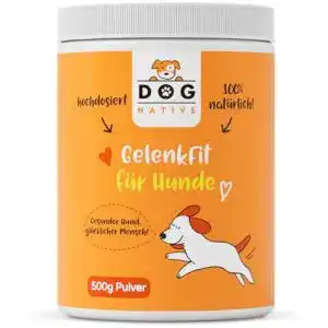 Grünlippmuschelpulver für Hunde – GelenkFit mit MSM, Chondroitin und Kollagen