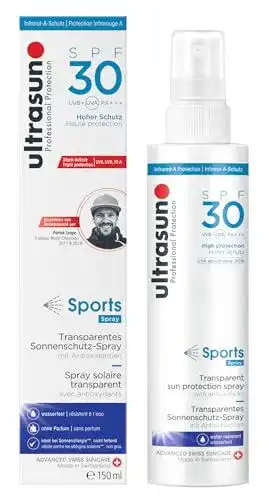 Ultrasun Sports Spray SPF 30, 150 ml Sonnenschutz für aktive Nutzung