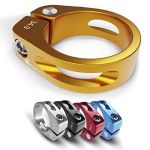 Sattelklemme Impalapro für Fahrräder – 34,9 mm / 31,8 mm aus Aluminium