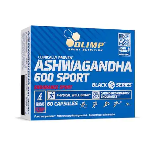 Ashwagandha von Olimp Sport Nutrition, 600 Kapseln, Bio-Qualität