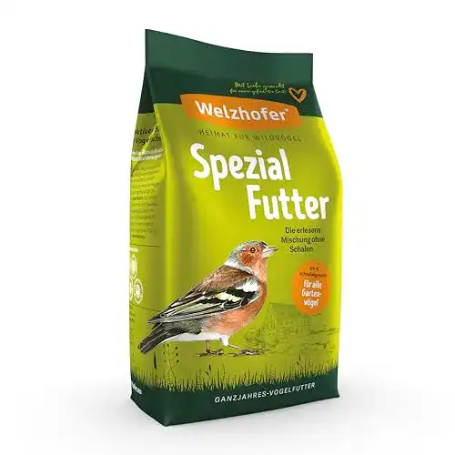 Vogelfutter Welzhofer Spezialfutter 10kg – Schalenlose Mischung