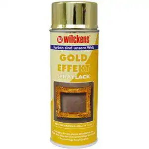 Wilckens Gold-Effekt Spraylack 400 ml für verschiedene Oberflächen