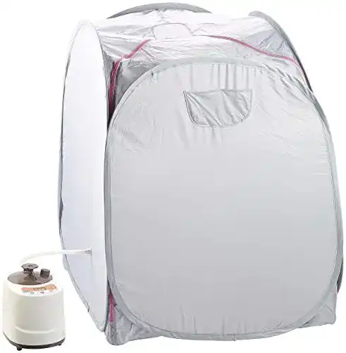 Mobile Dampfsauna von Newgen Medicals Tragbares Dampfbad mit Timer