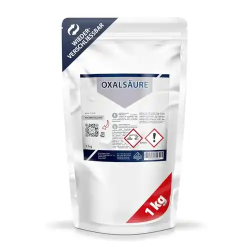 Oxalsäure Furthchemie 99,6% Pulver Dihydrat 1 Kg (auch 5 Kg und 25 Kg)