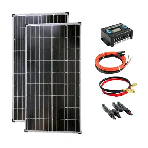 Solaranlage für Wohnmobile: Solartronics Komplettset 2×130 Watt