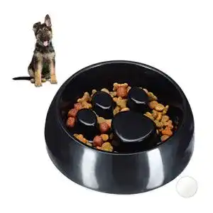 Anti-Schling-Napf für Katzen und Hunde von Relaxdays, spülmaschinenfest