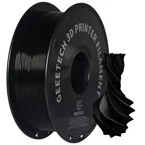 Geeetech PETG Filament 1,75 mm schwarz 1 kg für 3D-Drucker