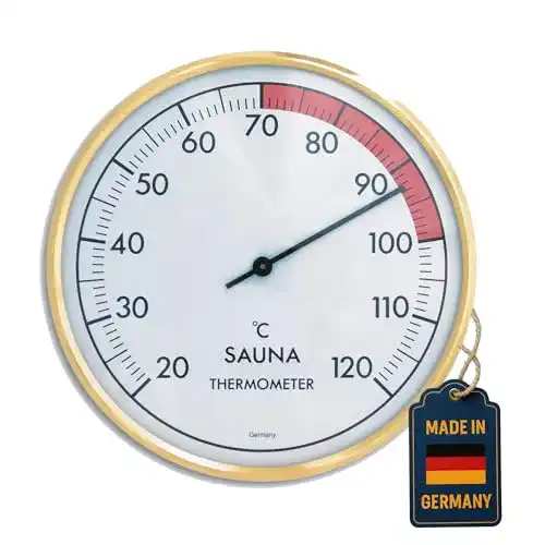 Sauna Thermometer TFA Dostmann Analog für präzise Temperaturmessung