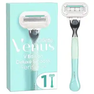 Gillette Venus V Edition Deluxe Smooth Sensitive Rasierer für Damen