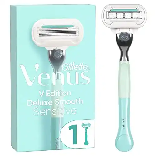 Gillette Venus V Edition Deluxe Smooth Sensitive Rasierer für Damen