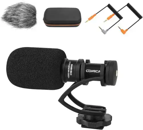 Richtmikrofon Comica CVM-VM10II für Kamera mit Cardioid Funktion