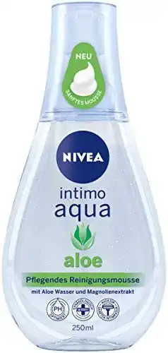 Intimwaschlotion Nivea Intimo Aqua Aloe Reinigungsmousse 3er-Pack
