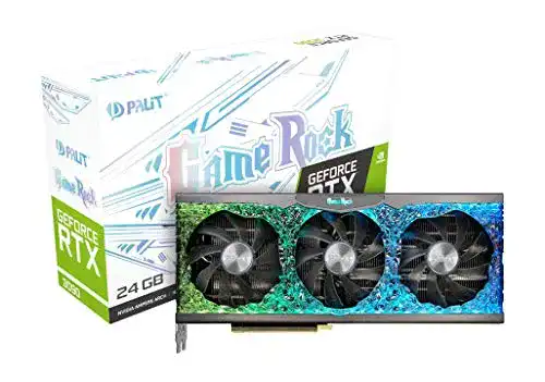 GeForce RTX 3090 Palit GameRock 24GB GDDR6X Grafikkarte mit ARGB