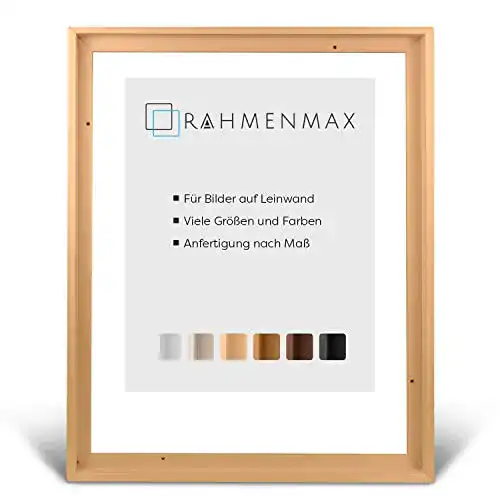 Schattenfugenrahmen RahmenMax Luzern 50×70 cm aus Massivholz