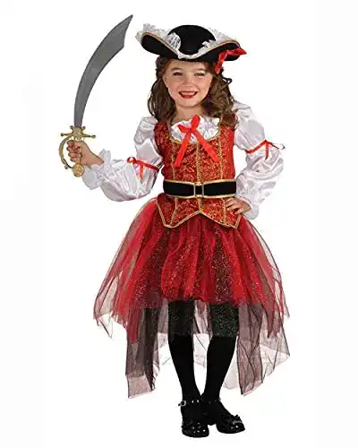 Piratenkostüm für Kinder von Rubie’s Official, Prinzessin der Meere