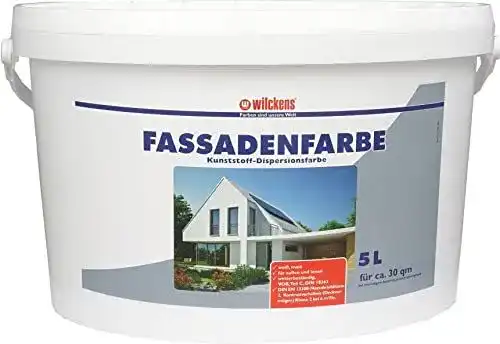 Fassadenfarbe Wilckens, 5 Liter, Weiß
