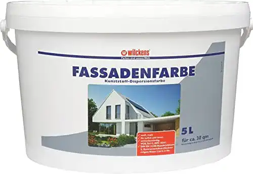 Fassadenfarbe Wilckens, 5 Liter, Weiß