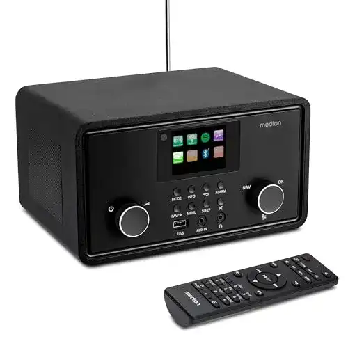 DAB-Radio Medion P85027 mit Fernbedienung und WLAN