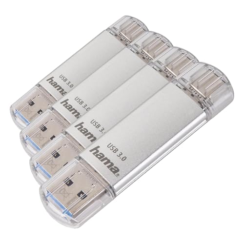 Hama USB-Stick 32GB mit USB 3.0 und USB 3.1 Type-C