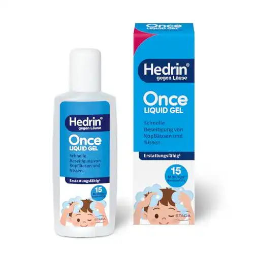 Läusemittel Hedrin ONCE Liquid Gel, flüssiges Läuse-Gel