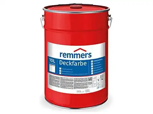 Fassadenfarbe Remmers Deckfarbe in Weiß 10 Liter