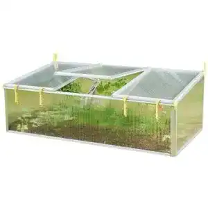 Frühbeet Juwel Biostar 1500 Gewächshaus mit Fensterautomatik