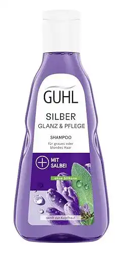 Guhl Silberglanz & Pflege Shampoo 250 ml für graues und blondes Haar