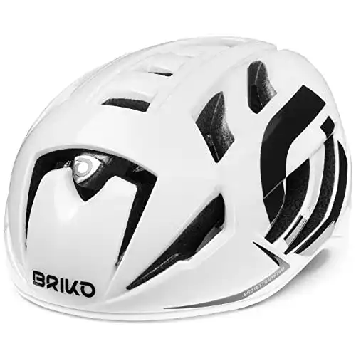 Briko Ventus 2.0 Fahrradhelm in Weiß, Größe L