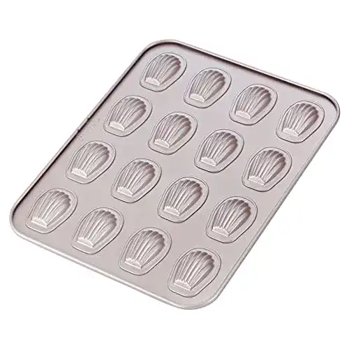 Chefmade Mini Madeleine Backform für 16 Mini-Küchlein