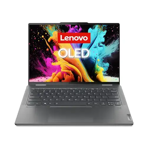 Lenovo Yoga 7 Convertible Laptop mit 14 Zoll 2.8K OLED Touchscreen