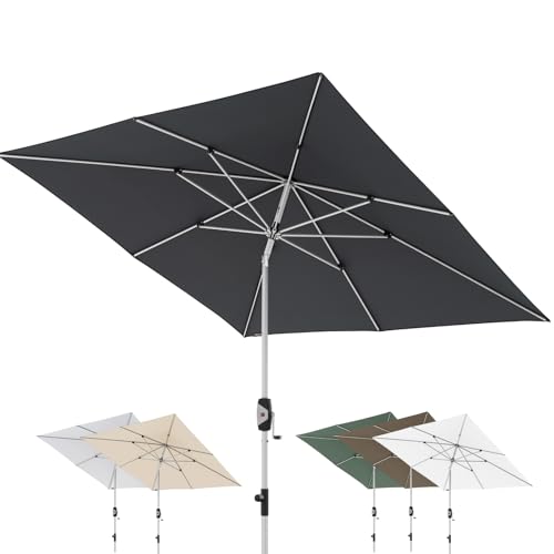 Knirps Automatic Sonnenschirm 240x240cm quadratisch