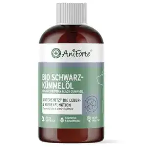 Schwarzkümmelöl für Pferde und Hunde von Aniforte Bio-Qualität aus Ägypten