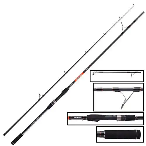 Balzer Shirasu Big Bait Spinnrute 2,42m 85-160g für Hechtangeln