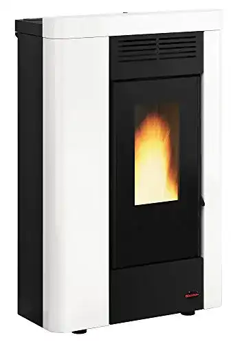 Pelletofen Anna Canaliz White mit 8,8 kW Heizleistung