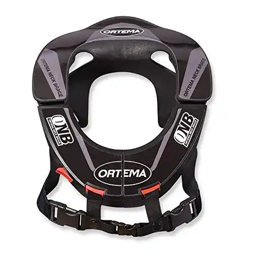 Nackenschutz Motocross Ortema ONB Neck Brace in Größe XS, Schwarz