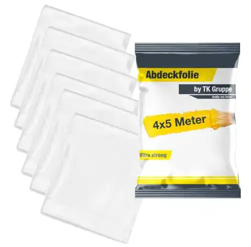 Abdeckfolie PlaneEasy 8x für Malerarbeiten 4 x 5 m