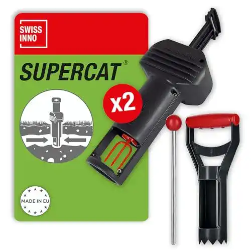 Wühlmausfalle Swissinno Pro SuperCat für effektive Wühlmausbekämpfung