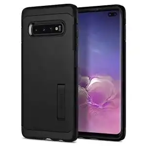 Samsung Galaxy S10 Plus Hülle Spigen Tough Armor – Schwarz