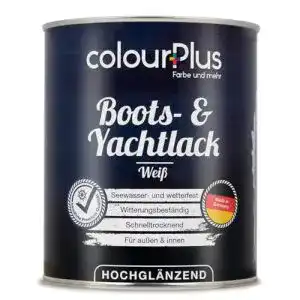 Bootslack Weiss ColourPlus für Holz und Gartenmöbel
