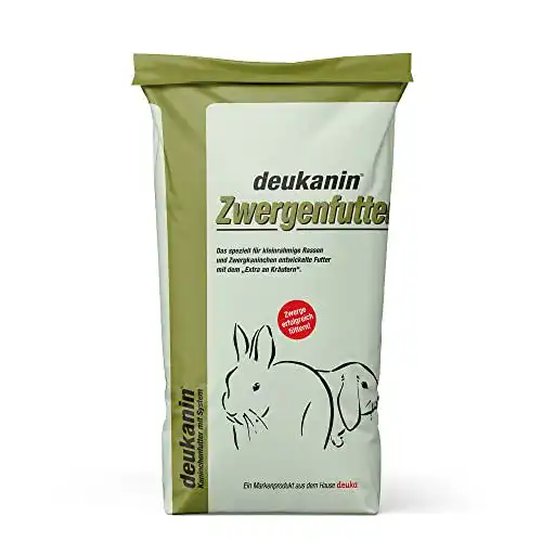 Zwergkaninchenfutter deuka 25 kg für kleine Rassen