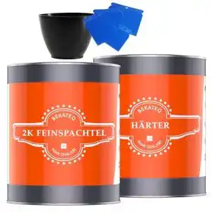 Spachtelmasse Bekateq Feinspachtel BK-110EP 2K für verschiedene Anwendungen