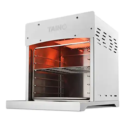 Taino Oberhitzegrill 800 Grad – Hochleistungsgrill mit Pizzastein