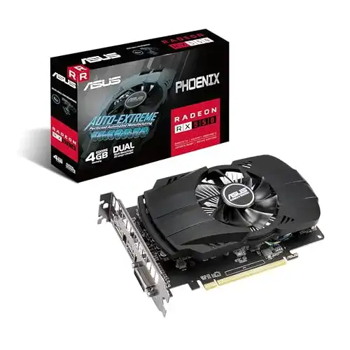 ASUS Phoenix Radeon RX 550 EVO 4GB Grafikkarte für Gaming