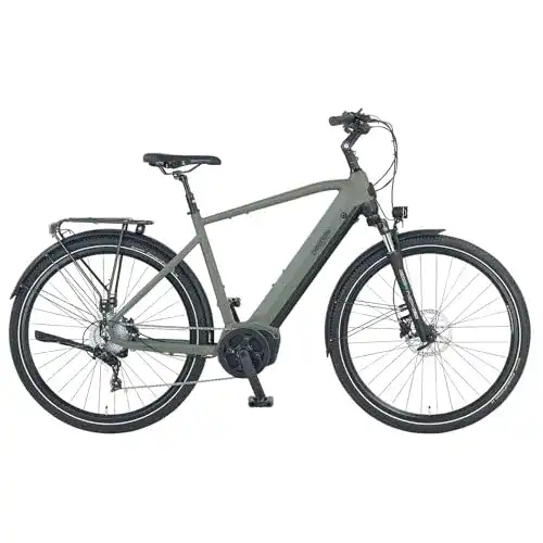 Trekking E-Bike Herren Prophete Entdecker 4.0 mit 540 Wh Akku und Mittelmotor