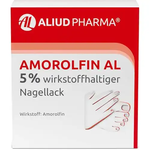 Amorolfin Nagellack AL 5% von Aliud Pharma zur Behandlung von Nagelpilz