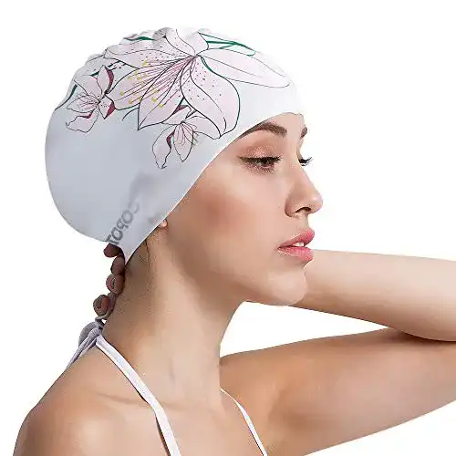 Badekappe COPOZZ Erwachsene, Unisex Wasserdicht